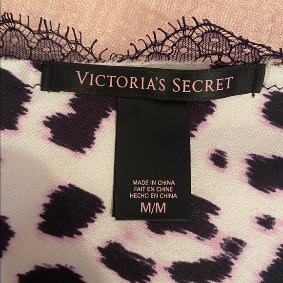 Victoria's Secret Leopard Print Lace Slip Dress - Picture 6 of 8